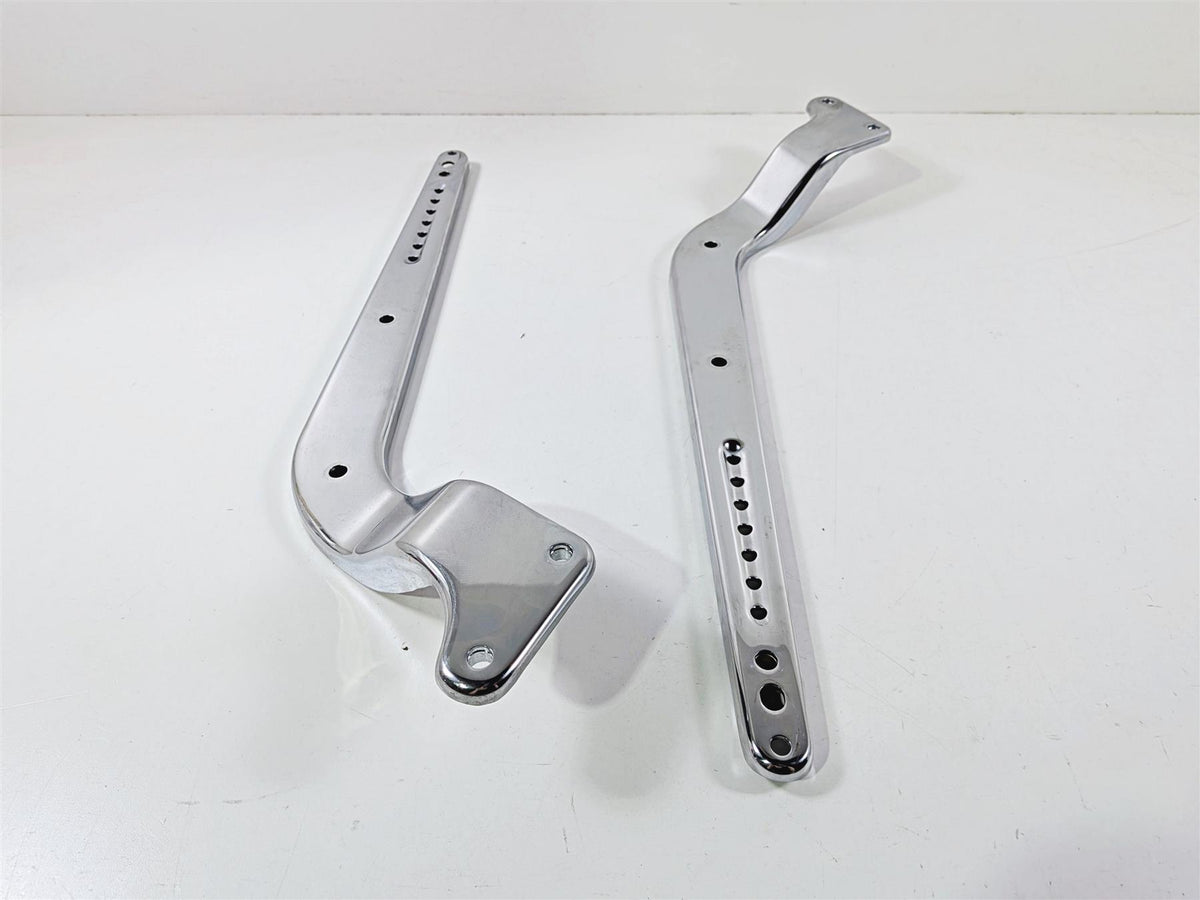 2005 Harley Softail FLSTFSE CVO Fat Boy Rear Fender Chrome Braces Struts 60117-05-Mototech271
