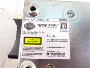 2011 Harley Touring FLTRX Road Glide Harman Kardon Radio Cd Player For Parts 76160-06 | Mototech271