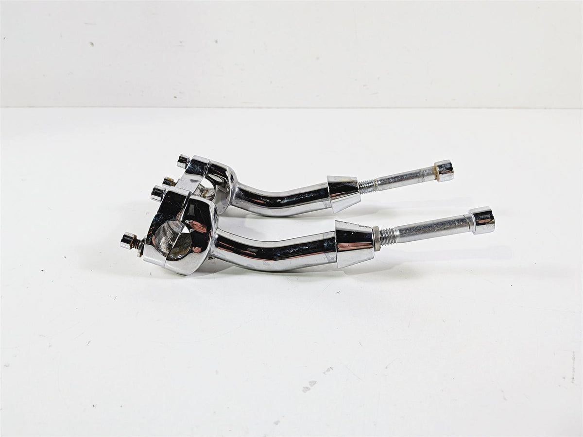 1995 Harley XL883 Sportster Hugger Handlebar Chrome Riser 5" tall 2" Pullback {{ shop.shopifyCountryName }} - Mototech271
