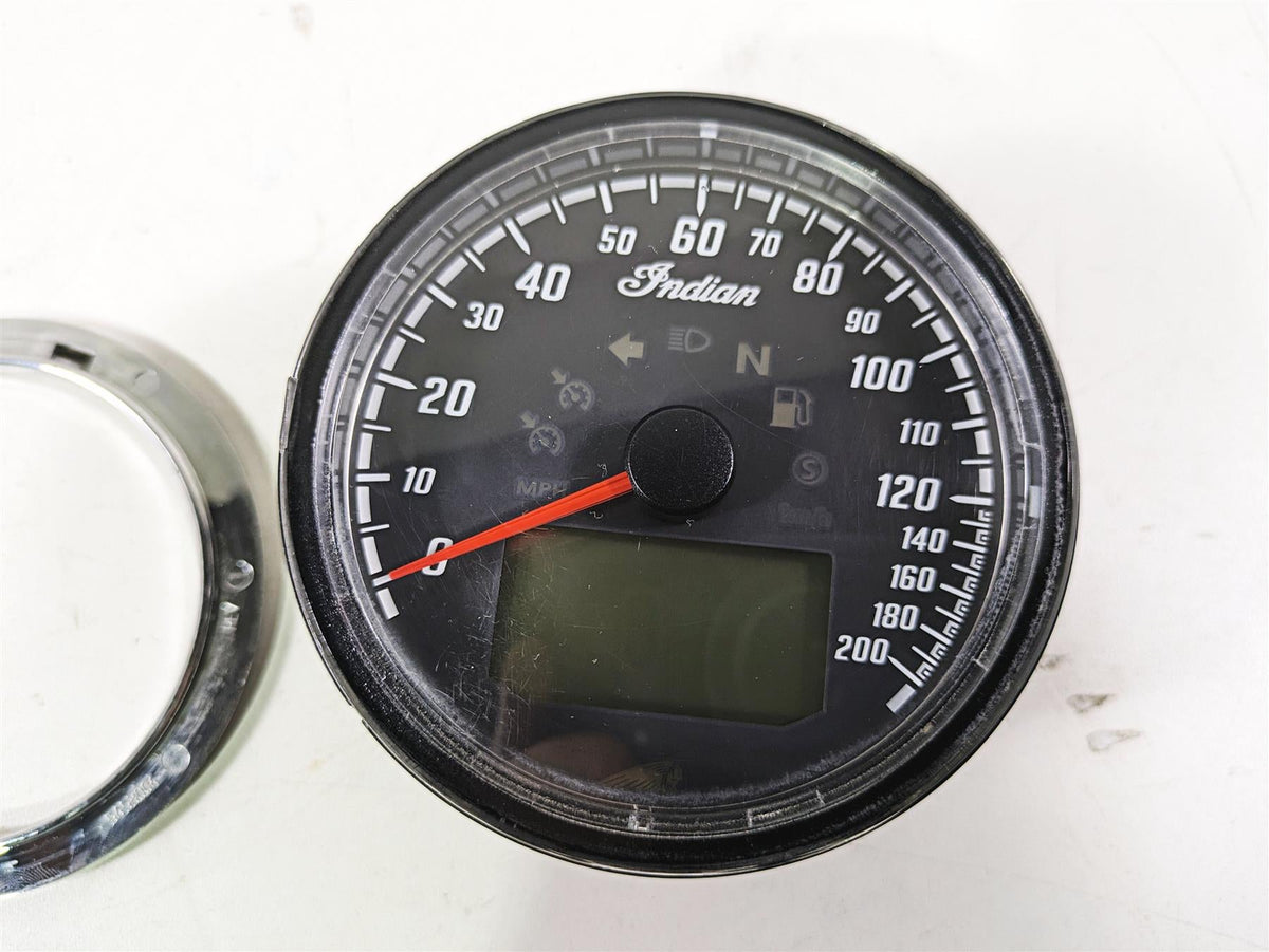 2018 Indian Chieftain Dark Horse Speedometer Speedo Gauge Instrument 29K 3280722 {{ shop.shopifyCountryName }} - Mototech271