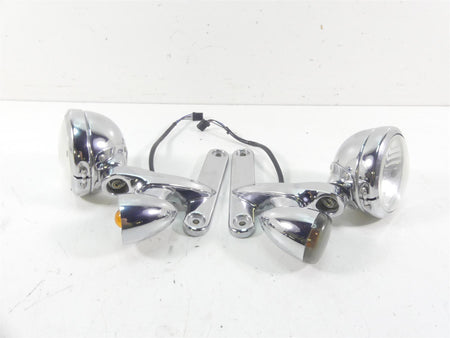 2007 Harley FLHTCU SE2 CVO Electra Glide Front Spot Light Blinker Set 69548-06 {{ shop.shopifyCountryName }} - Mototech271