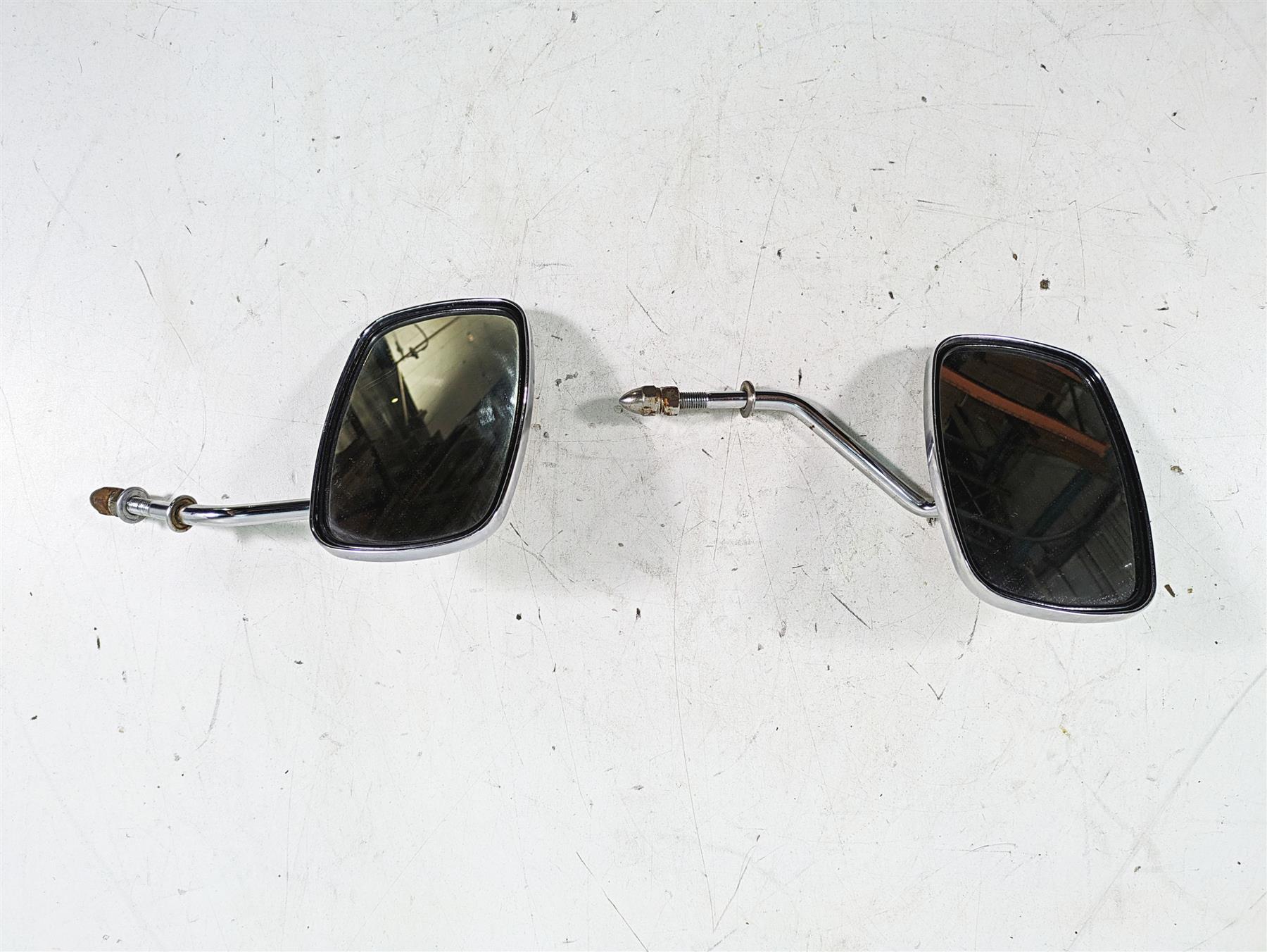 2007 Harley Sportster XL1200 C Rectangle Rear View Mirror Set 91846-03 91848-03 {{ shop.shopifyCountryName }} - Mototech271