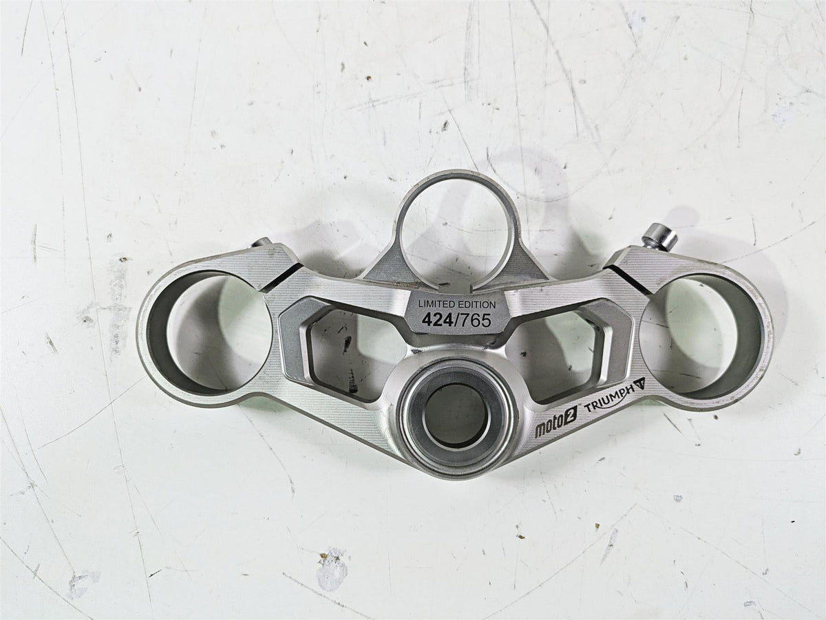 2020 Triumph Daytona 765 Moto2 Upper Triple Tree LIMITED # 424 50mm T2049790 {{ shop.shopifyCountryName }} - Mototech271