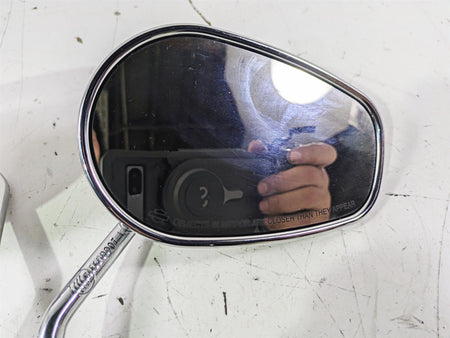 2016 Harley FLSTC Softail Heritage Chrome Rear View Mirror Set 91840-03 91845-03 {{ shop.shopifyCountryName }} - Mototech271