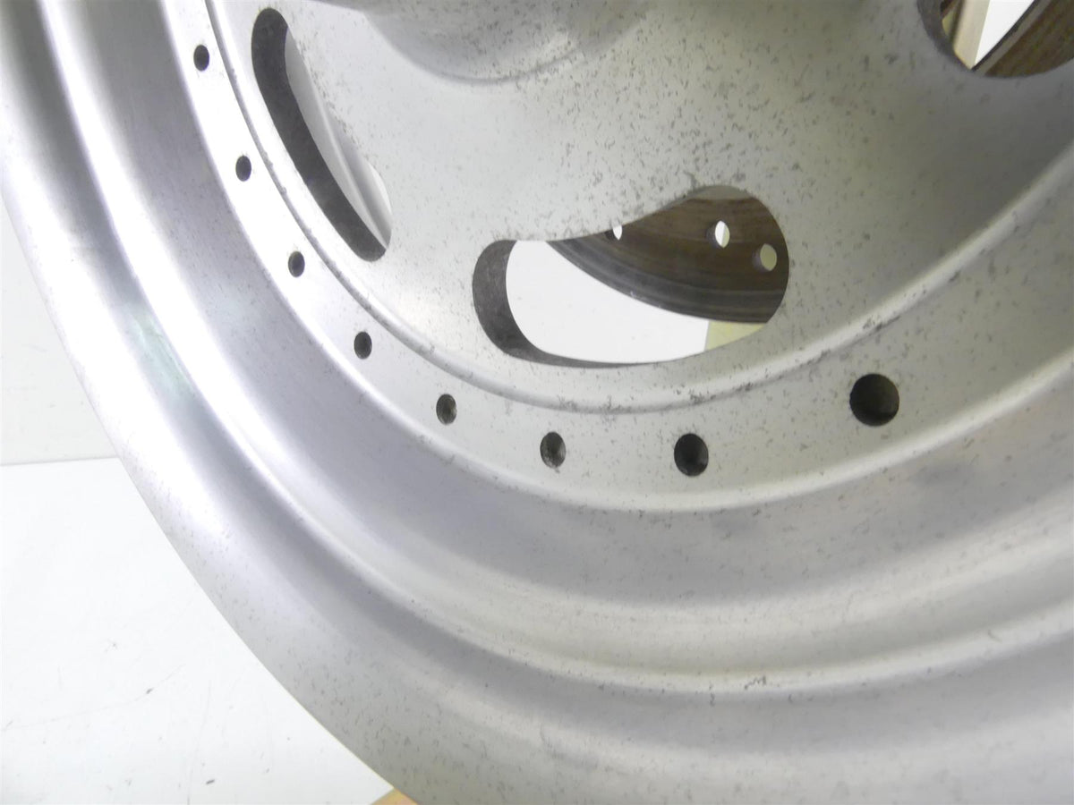 2009 Harley FXDF Dyna Fat Bob Straight 16x5 Slotted Rear Wheel Rim 40900179 {{ shop.shopifyCountryName }} - Mototech271