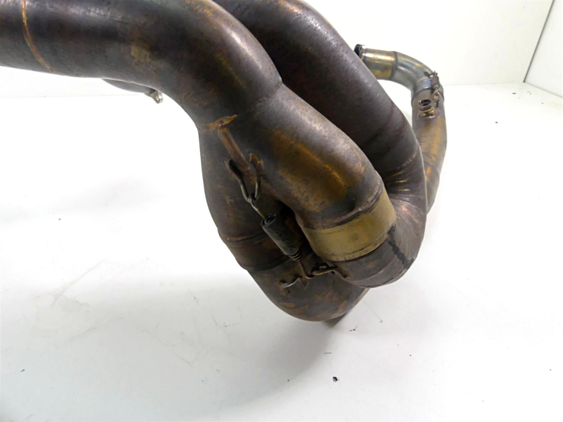 2008 Ducati 848 SBK LeoVince Header Muffler Carbon Exhaust System 307908202 {{ shop.shopifyCountryName }} - Mototech271
