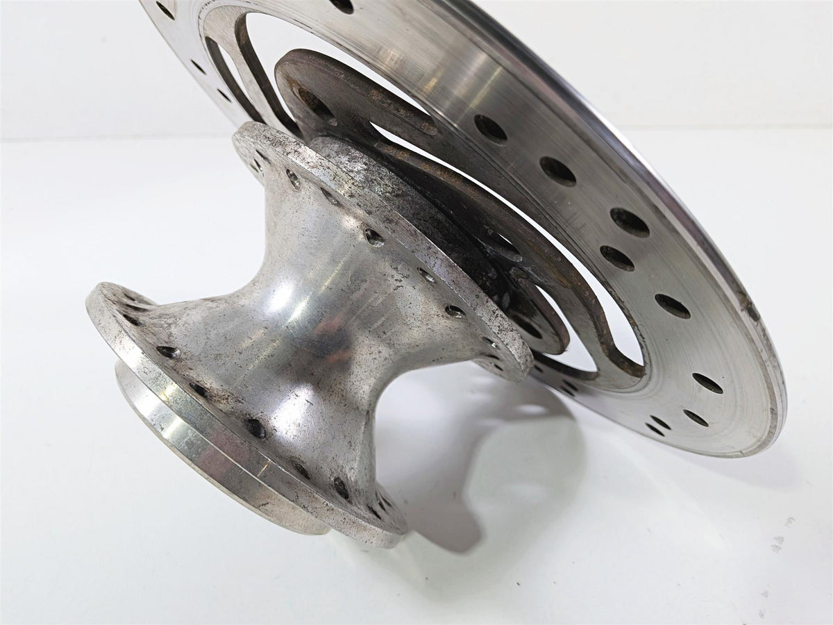 2003 Harley Sportster XL1200 Front Spoke Wheel Hub + Brake Disc Set 43105-05A {{ shop.shopifyCountryName }} - Mototech271