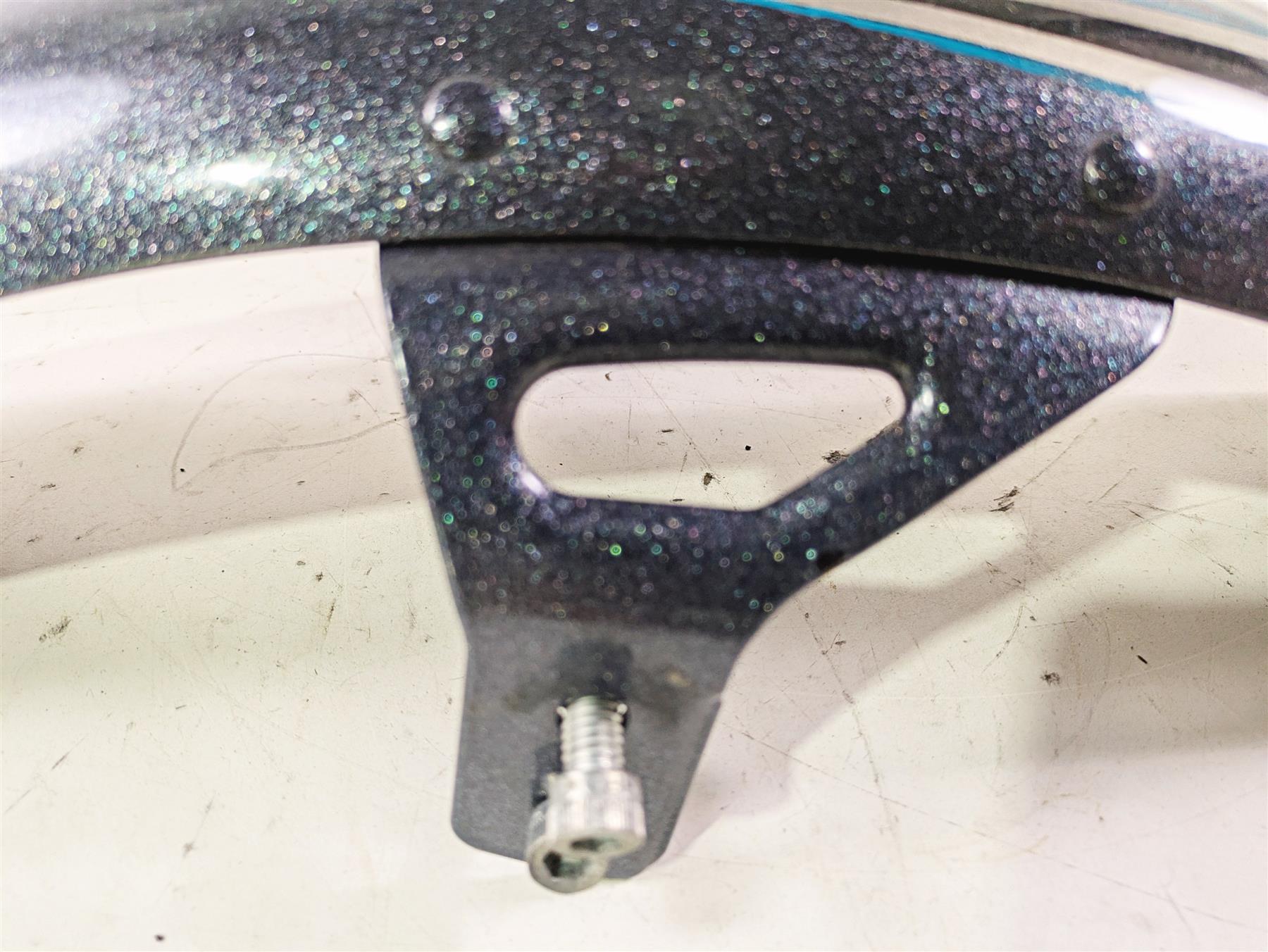 2015 Harley FXDL Dyna Low Rider Front Fender - Black Magic 60139-06B {{ shop.shopifyCountryName }} - Mototech271