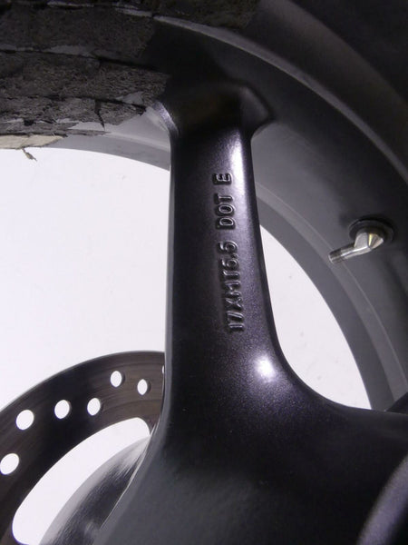 2009 Triumph Street Triple 675R Straight Rear 5 Spoke Wheel Rim 17x5.5 T2010842 {{ shop.shopifyCountryName }} - Mototech271