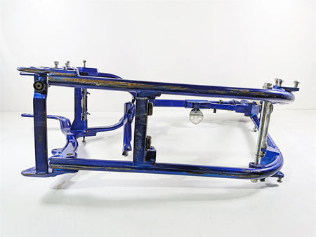 2005 Harley Softail FLSTFSE CVO Fat Boy Straight Blue Frame Chassis With Clean Mississippi Title 47008-00C-Mototech271