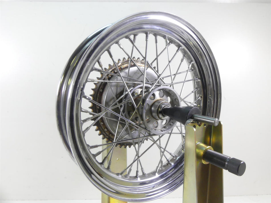 1978 Harley XLH1000 Sportster Ironhead Straight Rear Spoke 16x3 Wheel 40989-70 {{ shop.shopifyCountryName }} - Mototech271