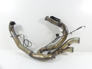 2010 Ducati Streetfighter 1098 S Stock Exhaust Header Manifold Set 57012741B