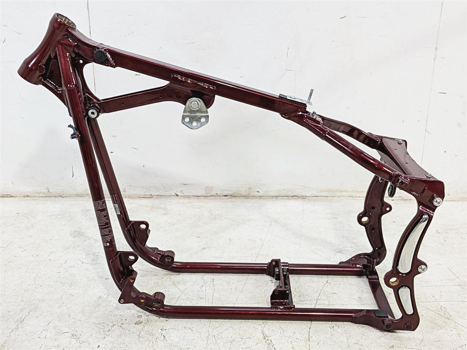 2009 Harley FXCWC Softail Rocker Straight Main Frame Chassis With Clean Texas Title 47167-08