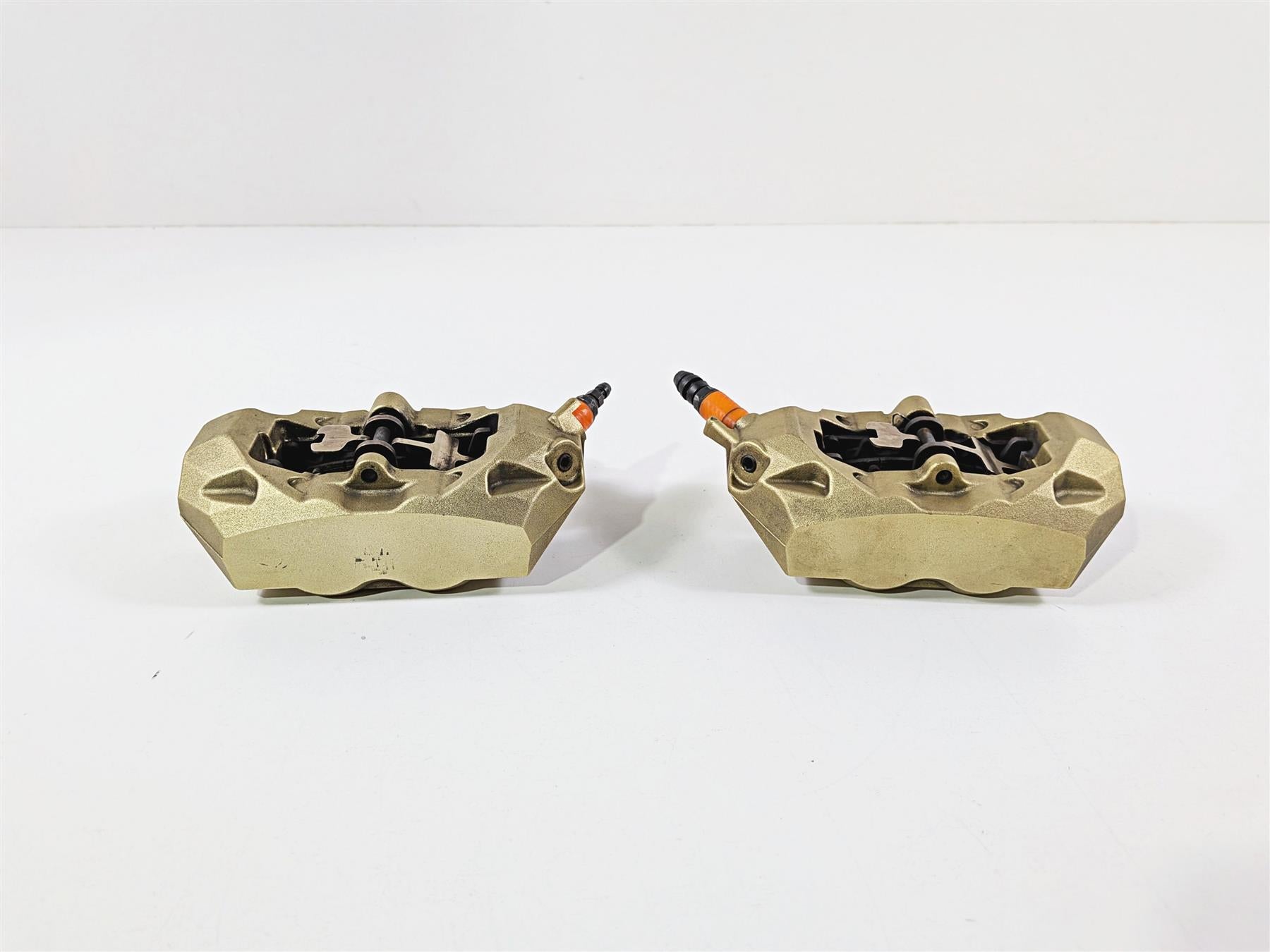 2016 Aprilia RSV 1100 Tuono V4 Factory Gold Brembo 100mm Front Brake Calipers {{ shop.shopifyCountryName }} - Mototech271