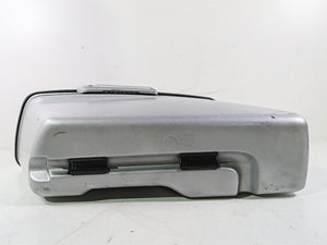 2010 Harley Touring FLHX Street Glide Left Saddlebag Saddle Bag Silver 90753-93 | Mototech271