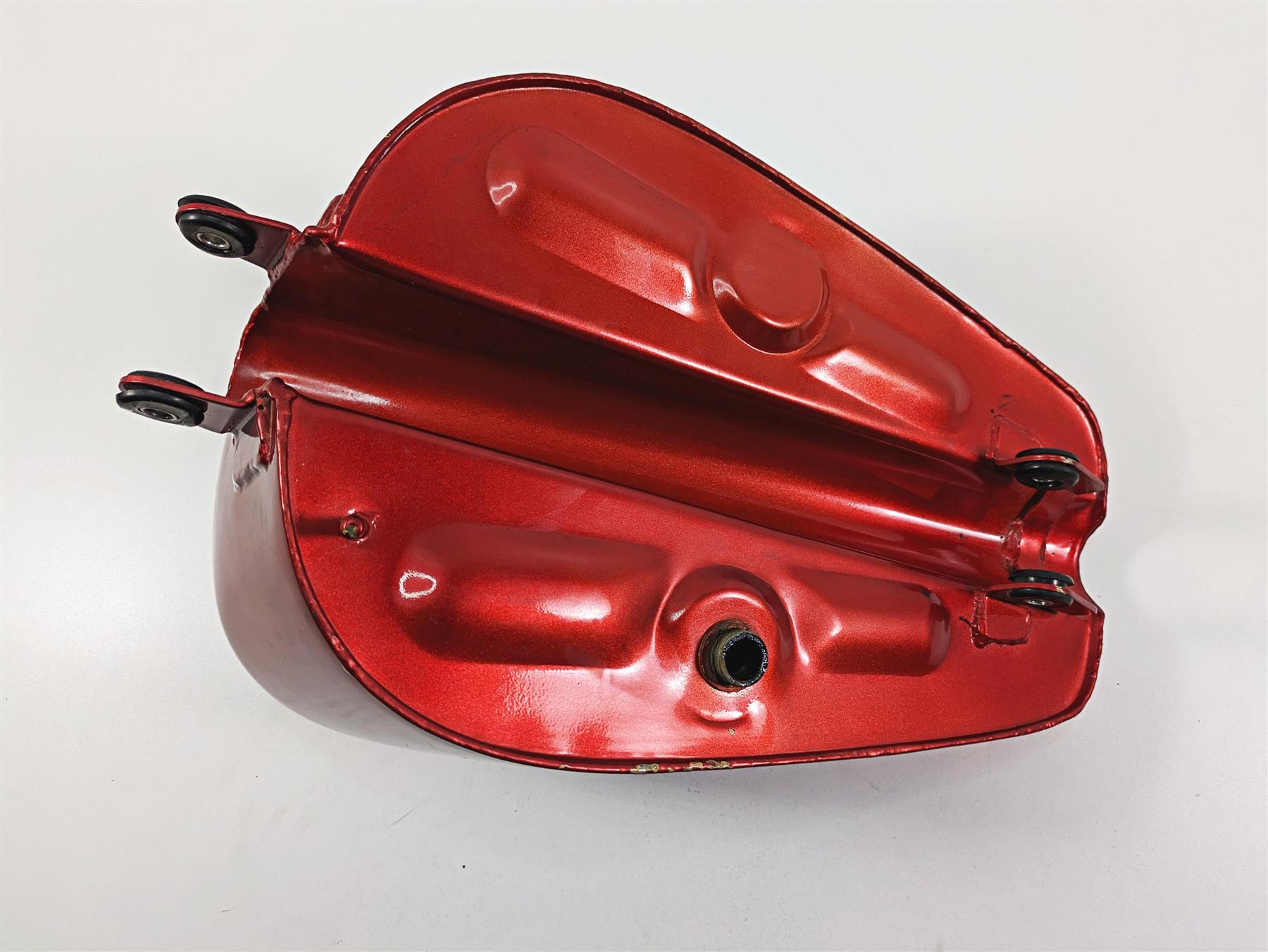 1986 Harley Sportster XLH 883 Fuel Gas Petrol Tank Candy Red - Read 61023-83D {{ shop.shopifyCountryName }} - Mototech271