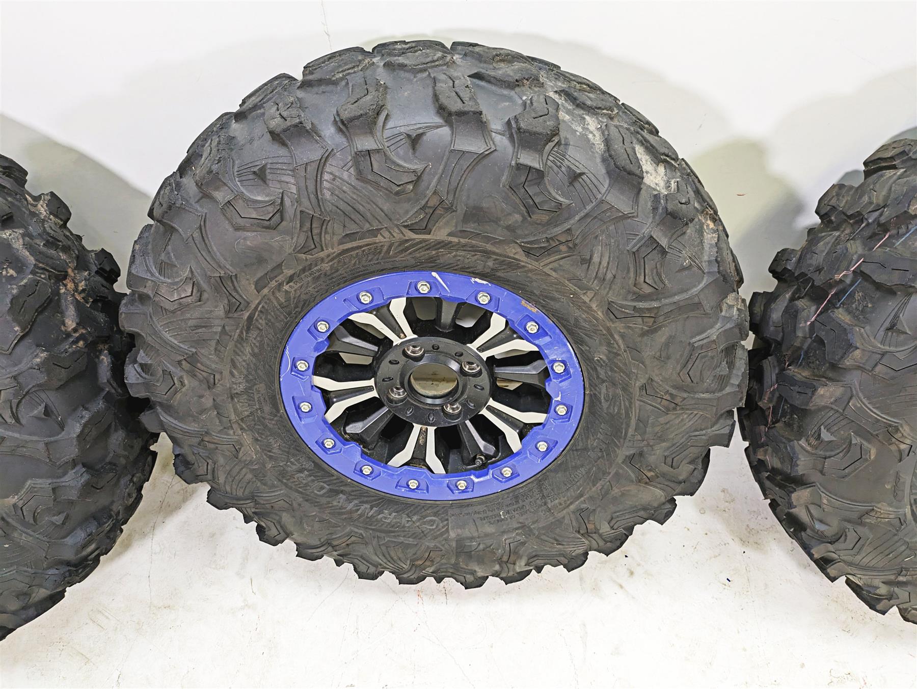 2018 Yamaha YXZ1000R EPS SS Wheel Set Maxxis Carnivore 32x10R14 Tires TM00155400 {{ shop.shopifyCountryName }} - Mototech271