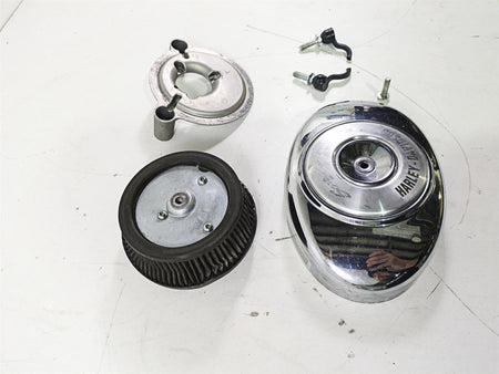 2004 Harley Softail FLSTF Fat Boy Screamin Eagle Air Filter Set - Read 29121-01 {{ shop.shopifyCountryName }} - Mototech271