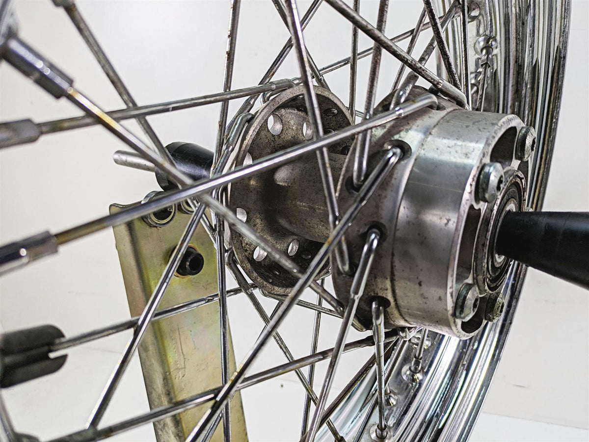 2006 Harley FLSTI Softail Heritage 16x3 Spoke Front Wheel Rim - Read 42947-06A {{ shop.shopifyCountryName }} - Mototech271