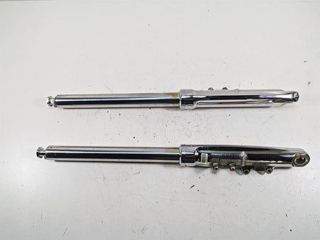 2009 Harley FXCWC Softail Rocker C Chrome Front Fork Leg Set - Read 46950-08 {{ shop.shopifyCountryName }} - Mototech271