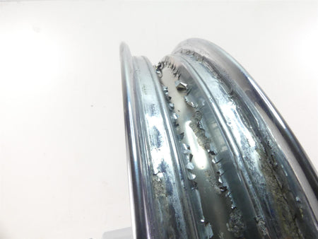 2004 Harley Softail FXSTD SE CVO Deuce Front Chrome Wheel Rim 21x2.15 44624-03 {{ shop.shopifyCountryName }} - Mototech271
