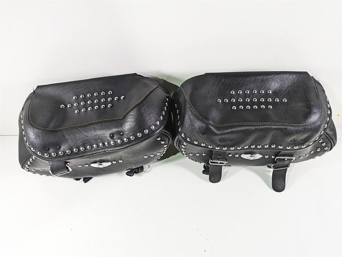 2003 Harley FLSTC Softail Heritage 100th Saddlebag & Mount Set 90476-00 90477-00 {{ shop.shopifyCountryName }} - Mototech271