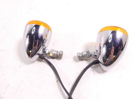2009 Harley VRSCAW V-Rod Front Left Right Blinker Turn Signal Set 68972-00 {{ shop.shopifyCountryName }} - Mototech271