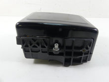Load image into Gallery viewer, 2015 Harley FLD Dyna Switchback Battery Tray &amp; Black Cover 70379-06B 66444-12DH
