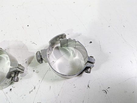 2002 Honda VTX1800 Retro Wind Shield Windscreen Mount Clamp Set {{ shop.shopifyCountryName }} - Mototech271