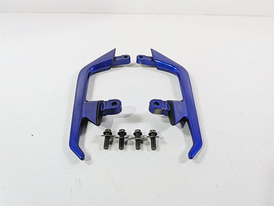 2002 Yamaha FZ1 FZS10 Fazer Rear Blue Grab Handle Rail Set 5LV-2474A-00