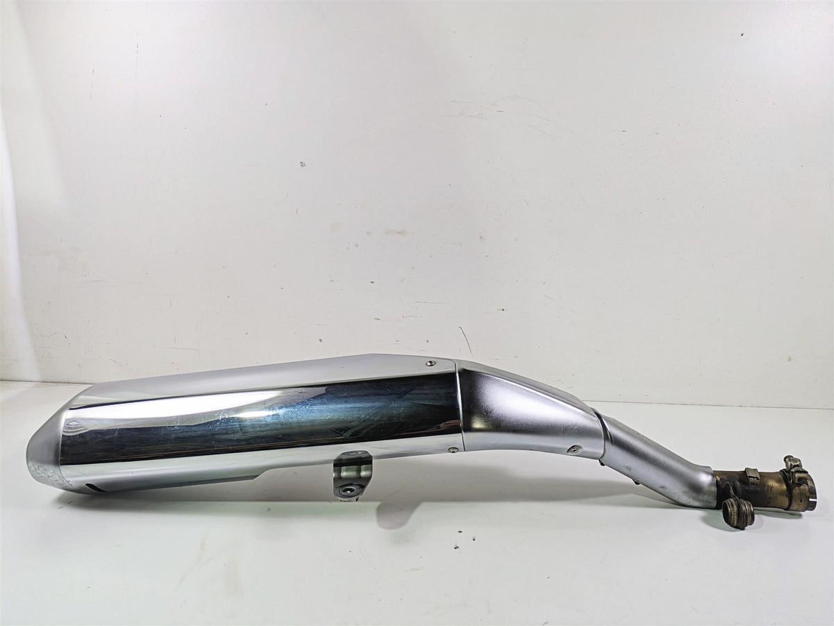 2014 BMW K1600 GTL K48 Left Exhaust Pipe Muffler Silencer Chrome 18127723444 {{ shop.shopifyCountryName }} - Mototech271