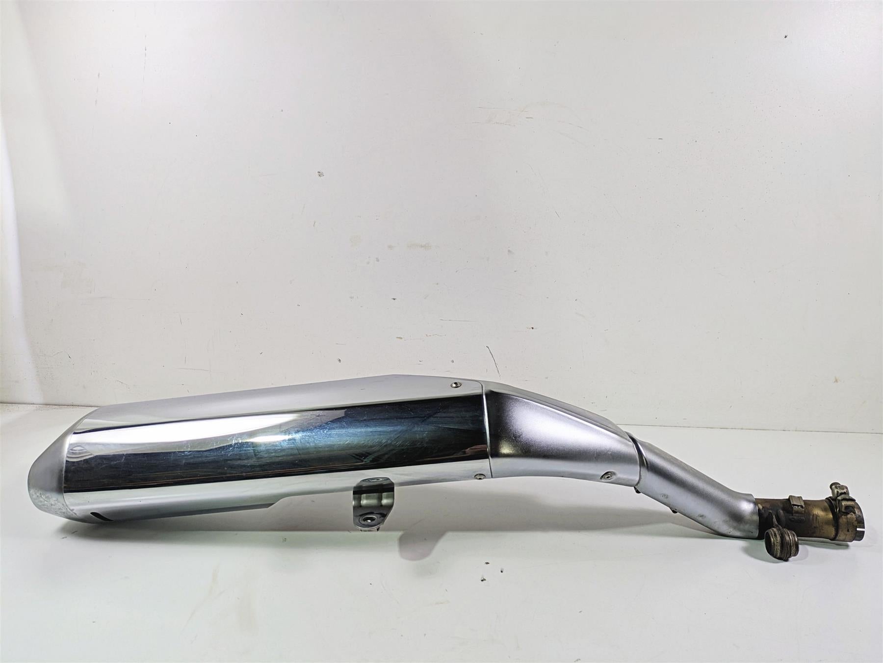 2014 BMW K1600 GTL K48 Left Exhaust Pipe Muffler Silencer Chrome 18127723444 {{ shop.shopifyCountryName }} - Mototech271