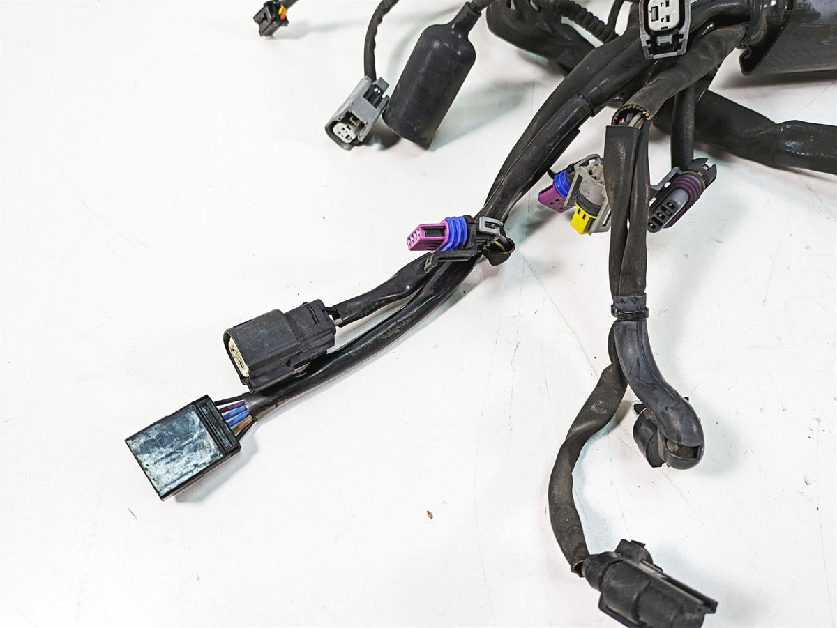 2009 Harley FXCWC Softail Rocker C Main Wiring Harness Loom - No Cut 70452-08 {{ shop.shopifyCountryName }} - Mototech271