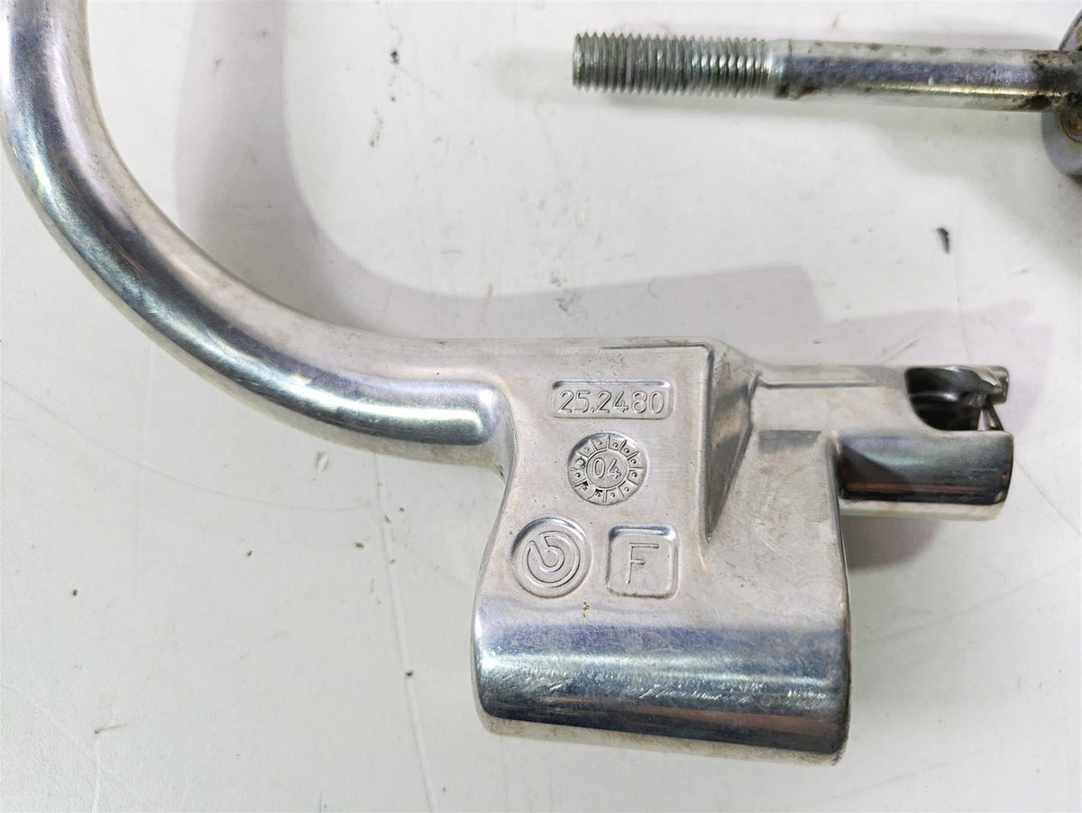 2006 Harley VRSCR Street V-Rod Right Front Footpeg & Brake Lever 42704-06 {{ shop.shopifyCountryName }} - Mototech271