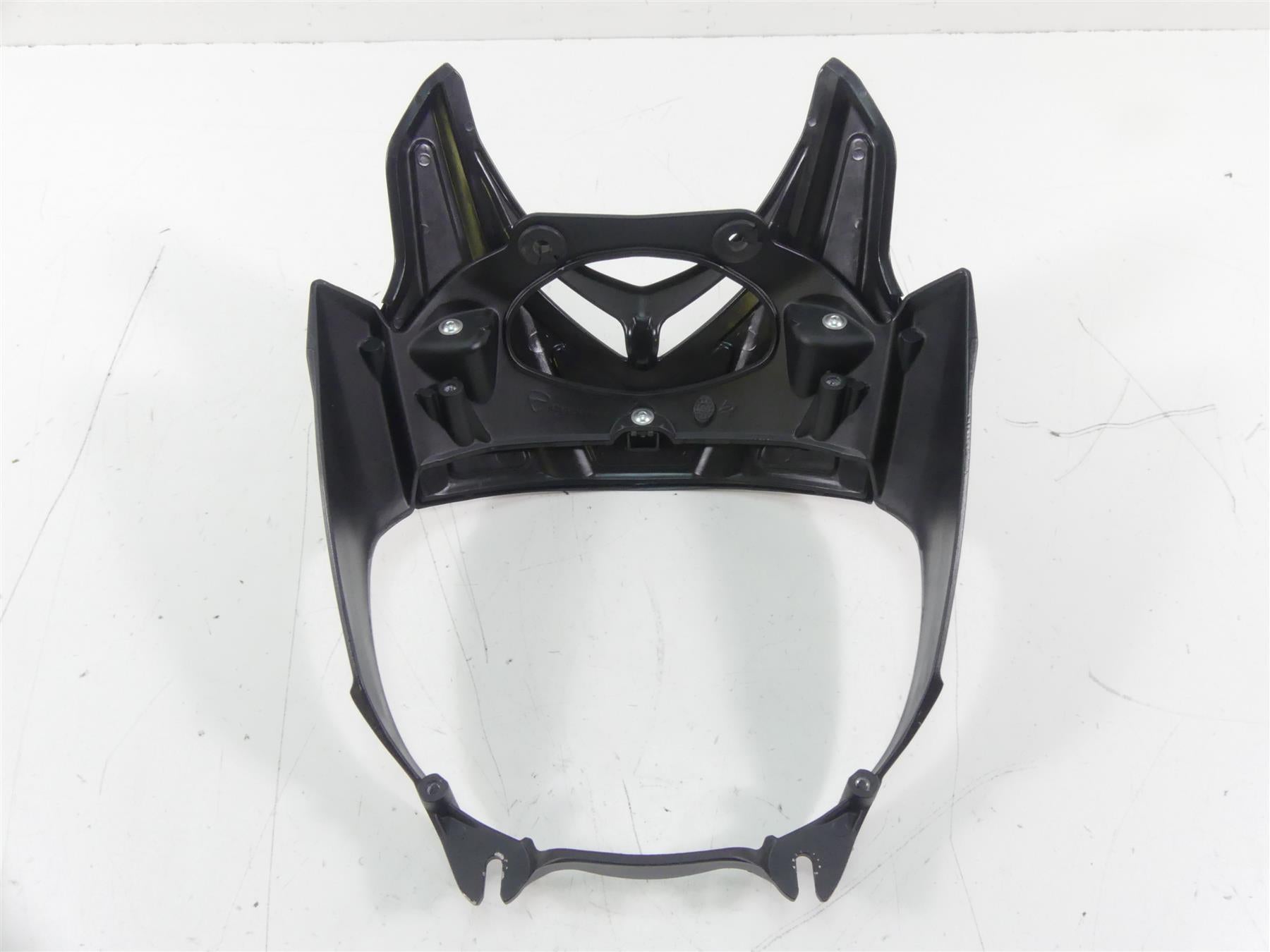 2015 Ducati Diavel Carbon Red Headlight Holder Visor Cover Fairing 8291C431AA {{ shop.shopifyCountryName }} - Mototech271