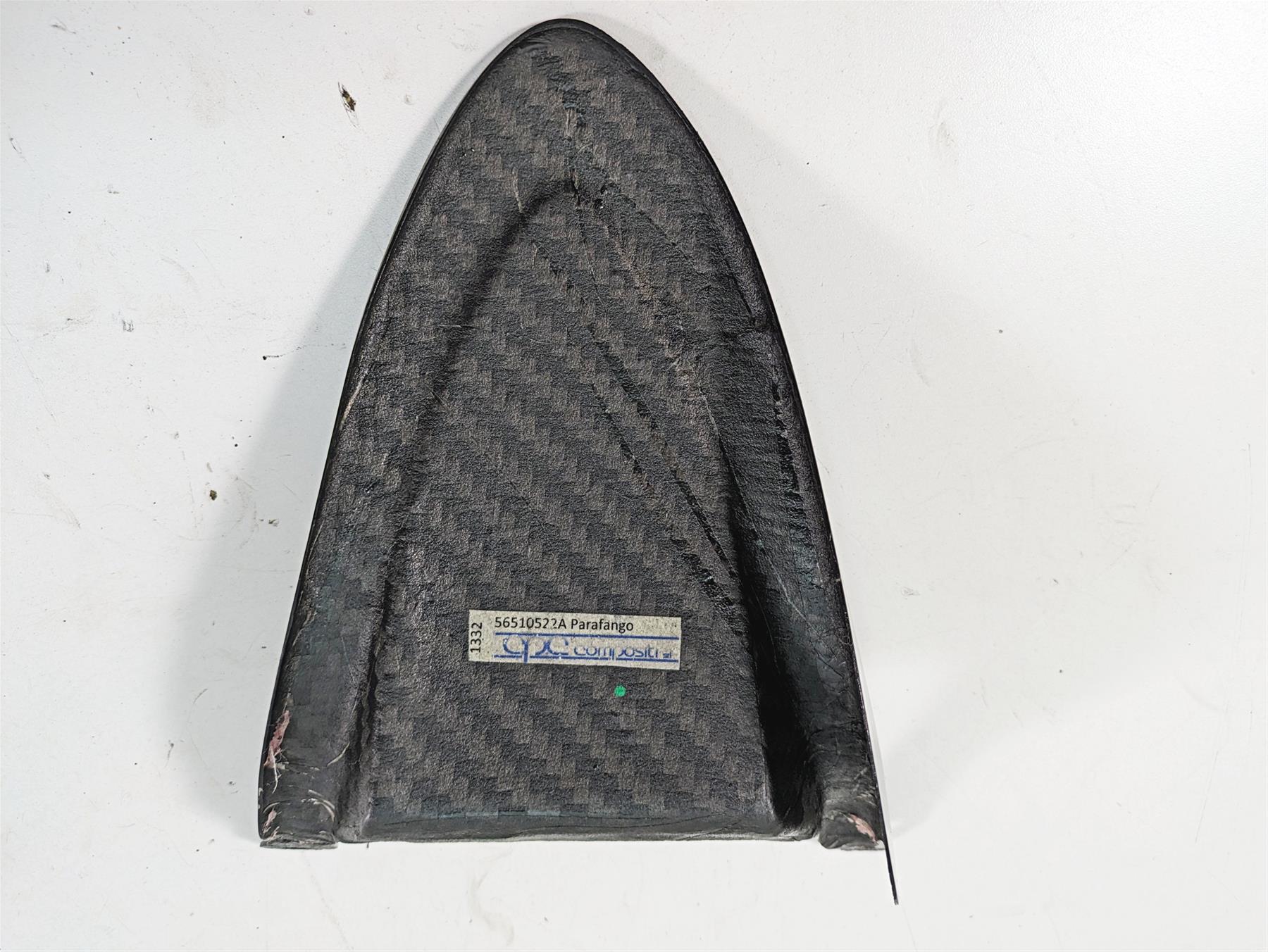 2011 Ducati Hypermotard 1100 Evo SP Rear Carbon Mud Guard Fender 56510522A {{ shop.shopifyCountryName }} - Mototech271