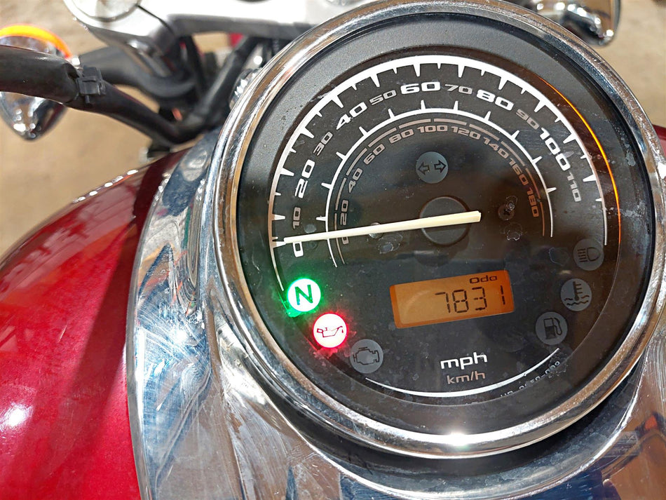 2010 Honda VT1300 CR Stateline Speedometer Gauge Instrument - 7k 37200-MFY-305 {{ shop.shopifyCountryName }} - Mototech271
