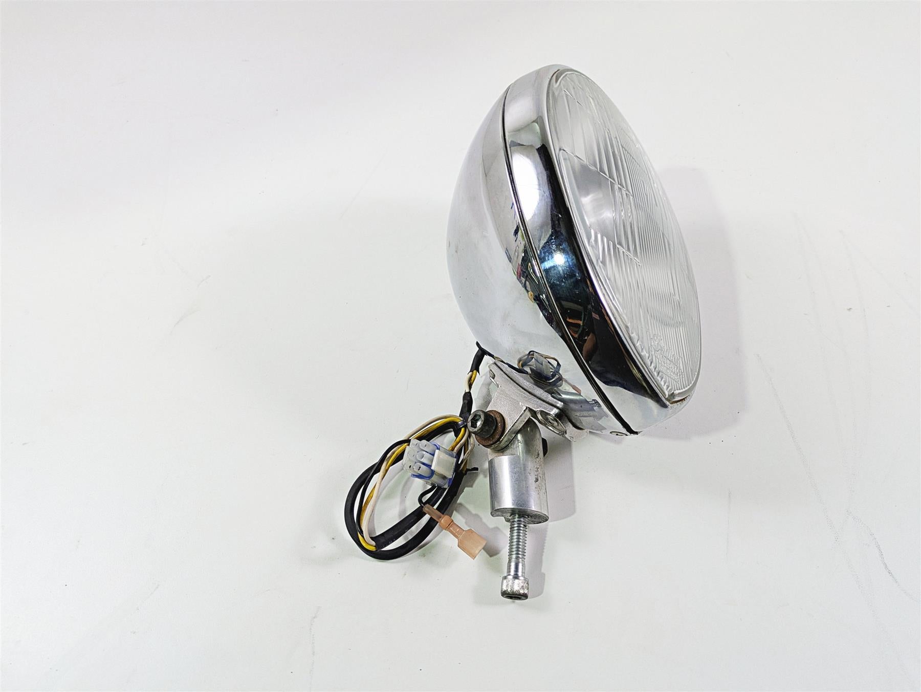 2002 Indian Spirit Deluxe Headlamp Light Lamp Lens & Bucket & Mount 68-126 {{ shop.shopifyCountryName }} - Mototech271