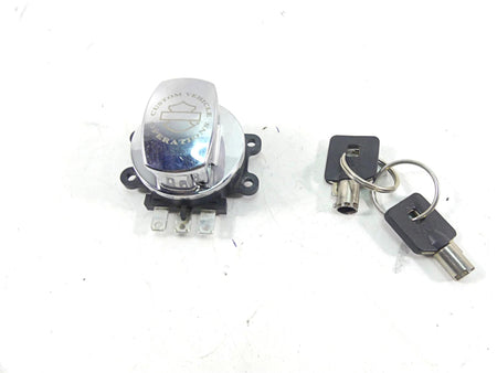 2007 Harley Touring FLHRSE CVO Road King Ignition Switch Key Lock Set 53461-07 {{ shop.shopifyCountryName }} - Mototech271