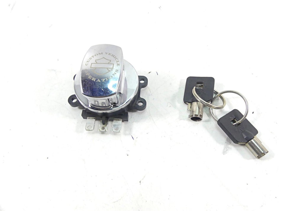 2007 Harley Touring FLHRSE CVO Road King Ignition Switch Key Lock Set 53461-07 {{ shop.shopifyCountryName }} - Mototech271