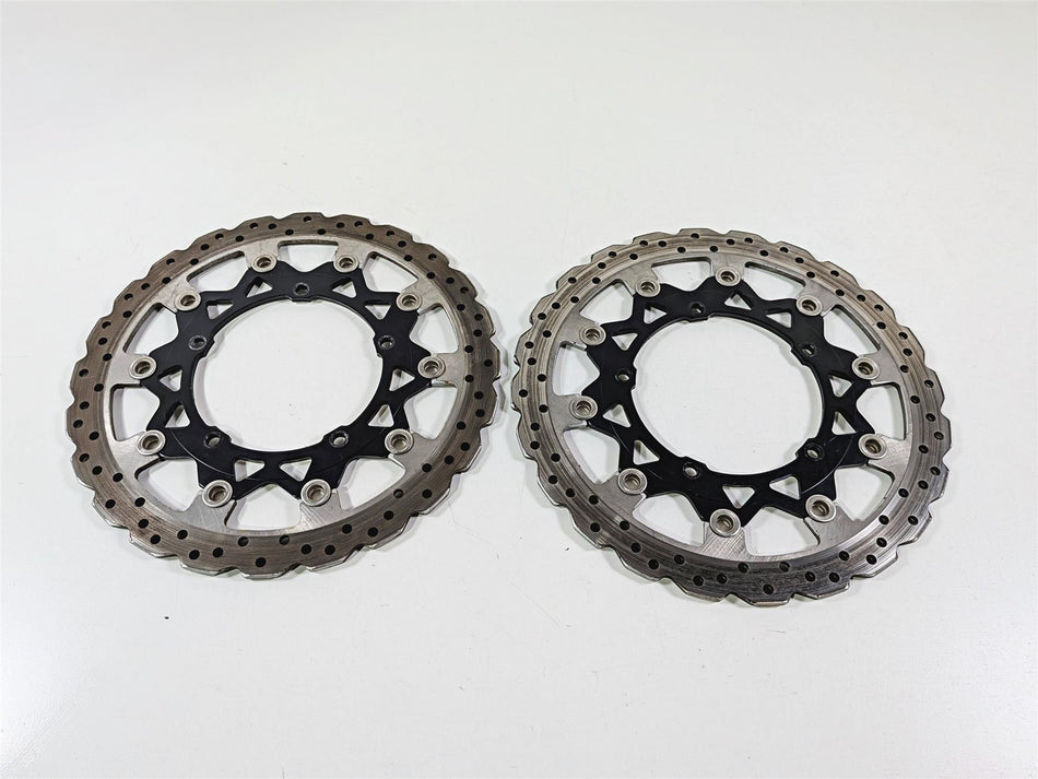 2009 Yamaha VMX17 V-Max 1700 Front Brake Disc Rotor Set 5.4mm 2S3-2581T-00-00-Mototech271