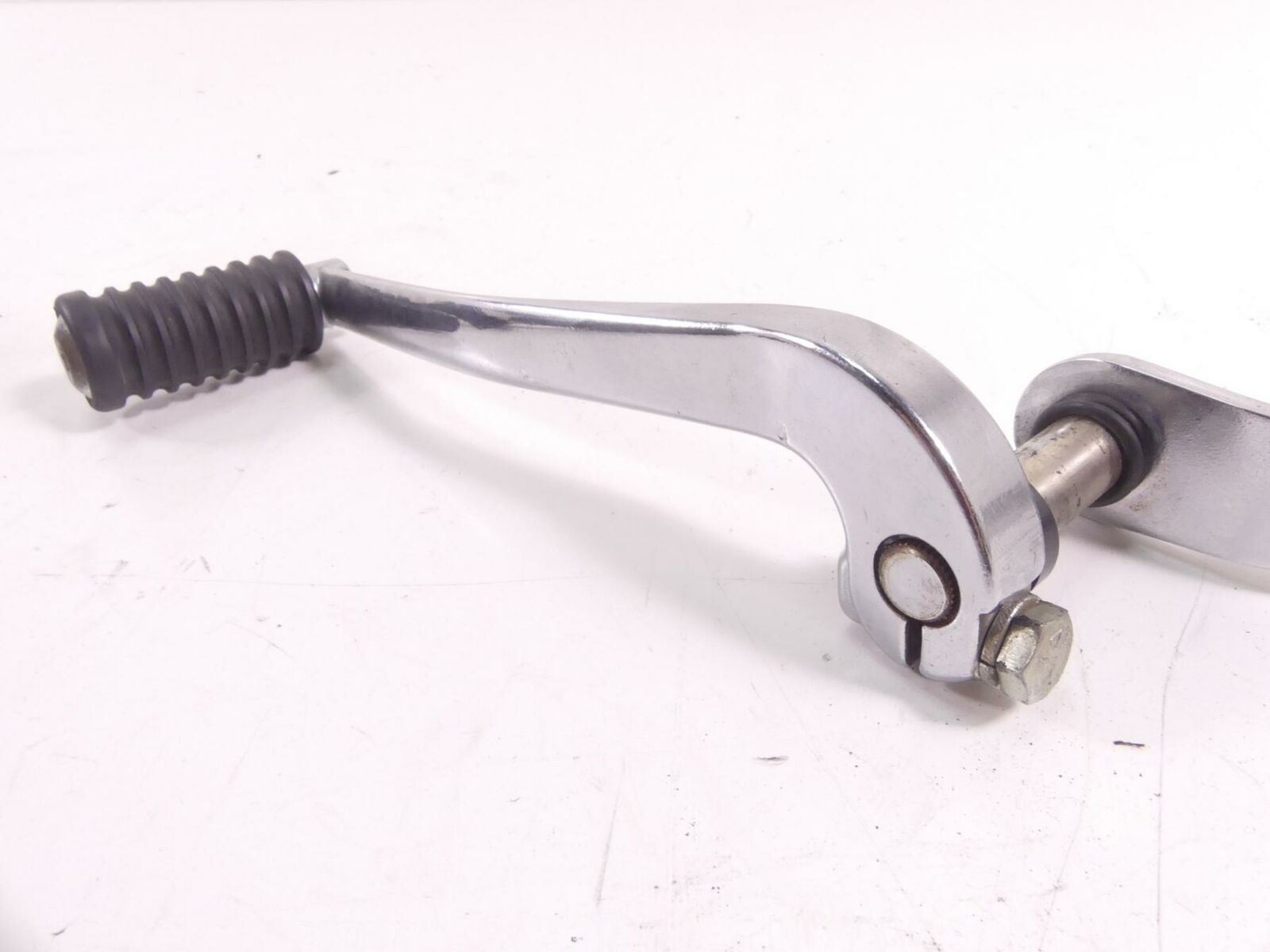 2009 Harley FXCW Softail Rocker Left Front Footpeg Foot Peg Shifter Set 33683-07 {{ shop.shopifyCountryName }} - Mototech271