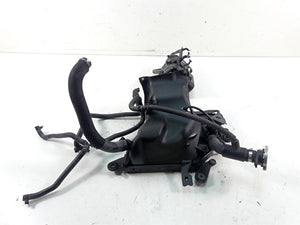 2013 Ducati Diavel Red Right Radiator Fan Reservoir Set - No Leaks 54840881B