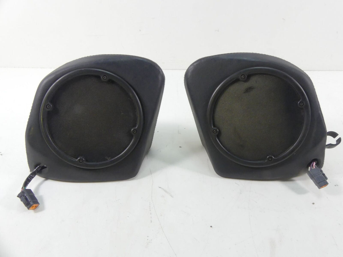 2006 Harley Touring FLHTCU SE CVO Rear Left Right Speakers Speaker Set 76349-06 {{ shop.shopifyCountryName }} - Mototech271