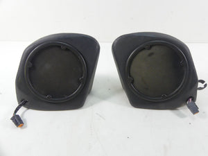 2006 Harley Touring FLHTCU SE CVO Rear Left Right Speakers Speaker Set 76349-06