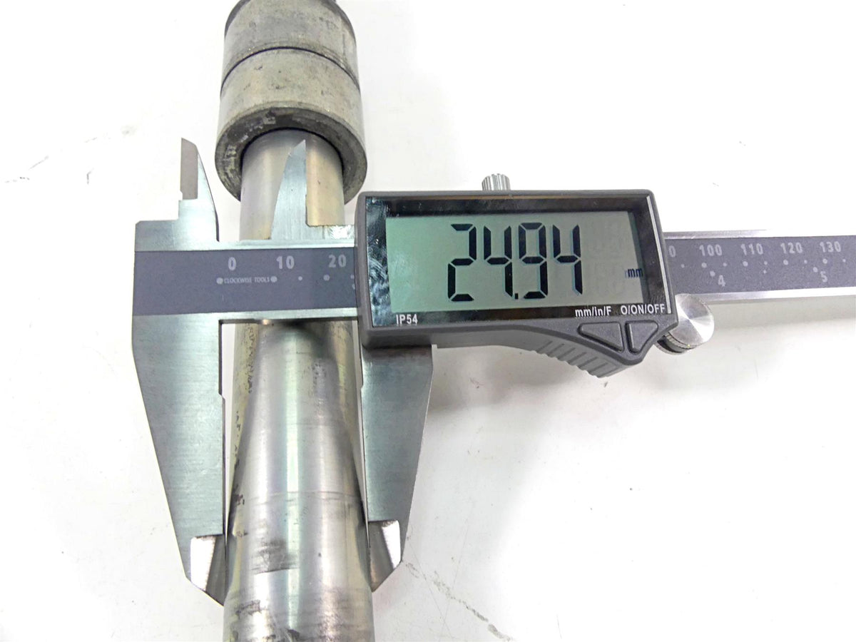 2011 Harley Softail FXS Blackline 25mm Front Axle Wheel Spindle 41547-07A {{ shop.shopifyCountryName }} - Mototech271