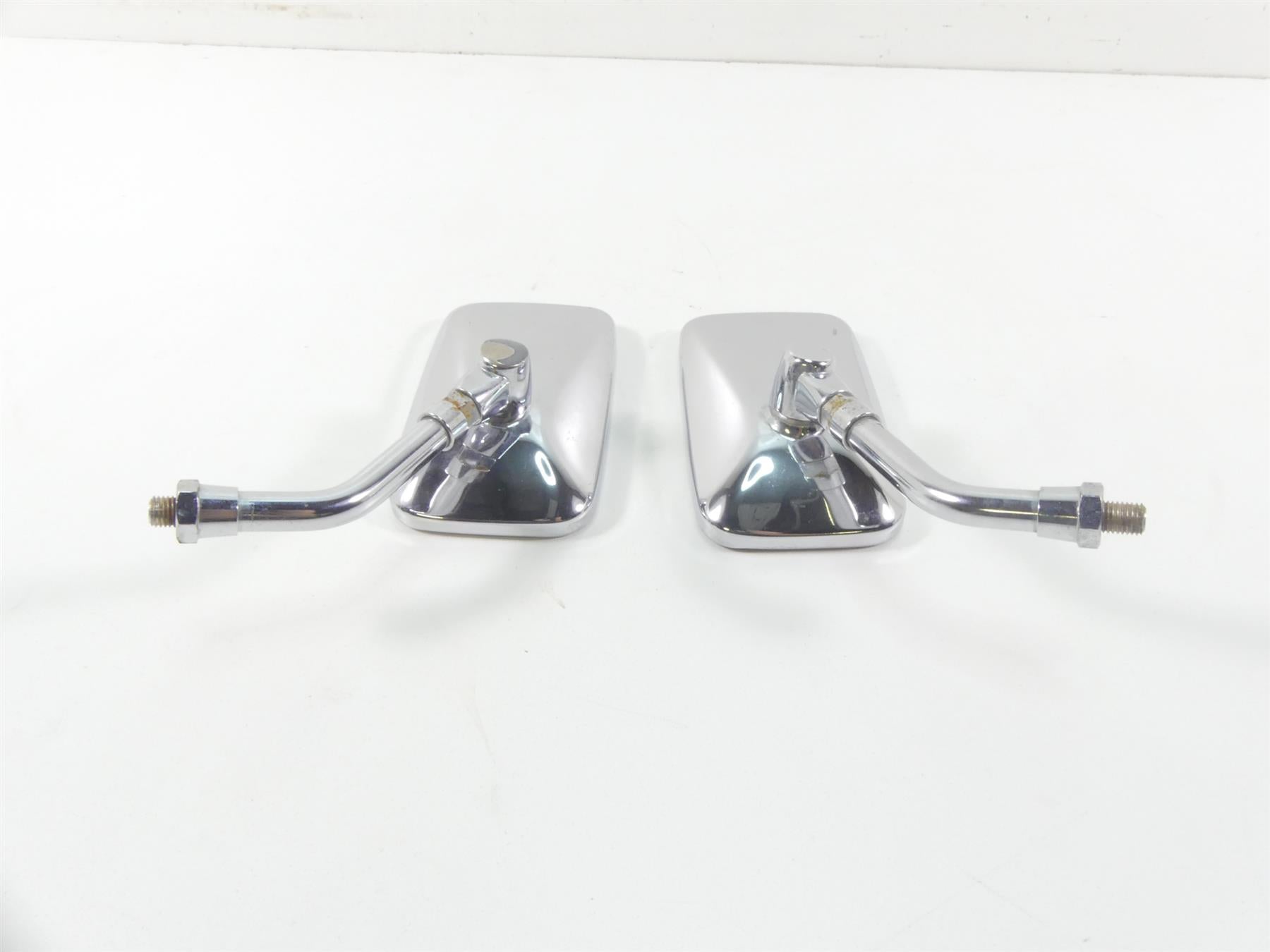 2007 Honda VTX1800 T1 Left Right Rectangle Chrome Rear View Mirror Set {{ shop.shopifyCountryName }} - Mototech271