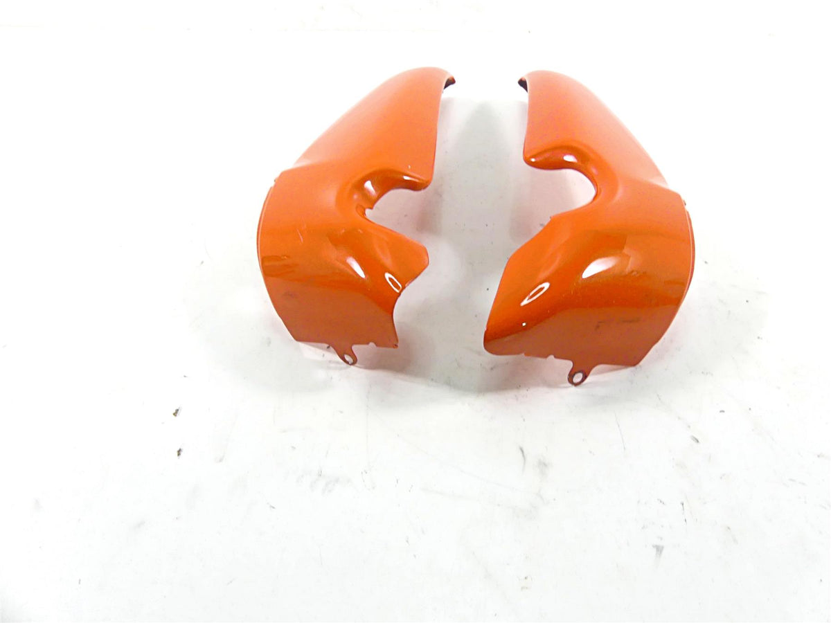 2005 Harley VRSCSE CVO V-Rod Radiator Side Covers Electric Orange 66172-05 {{ shop.shopifyCountryName }} - Mototech271