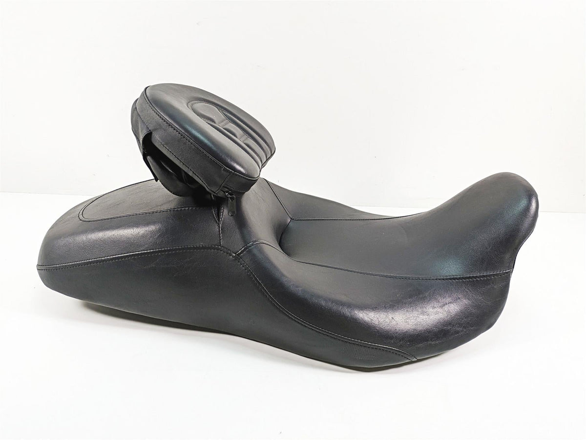 2013 Harley Touring FLHX Street Glide Rider Seat Saddle Low + Backrest 52320-11 {{ shop.shopifyCountryName }} - Mototech271