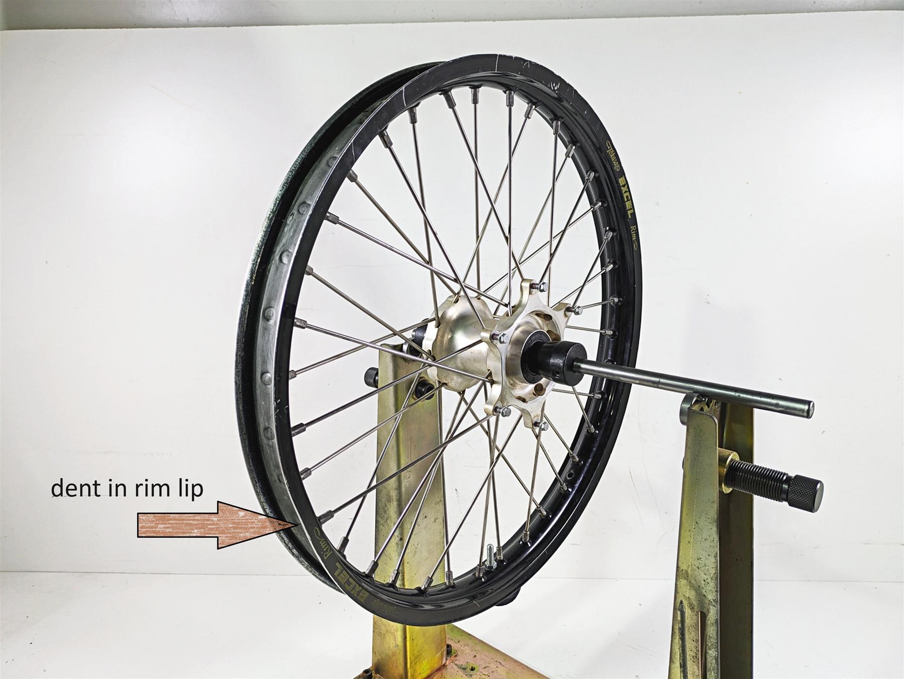 2007 KTM 450 SXF Excel Front Wheel Rim 21x1.6 7730900104430 {{ shop.shopifyCountryName }} - Mototech271